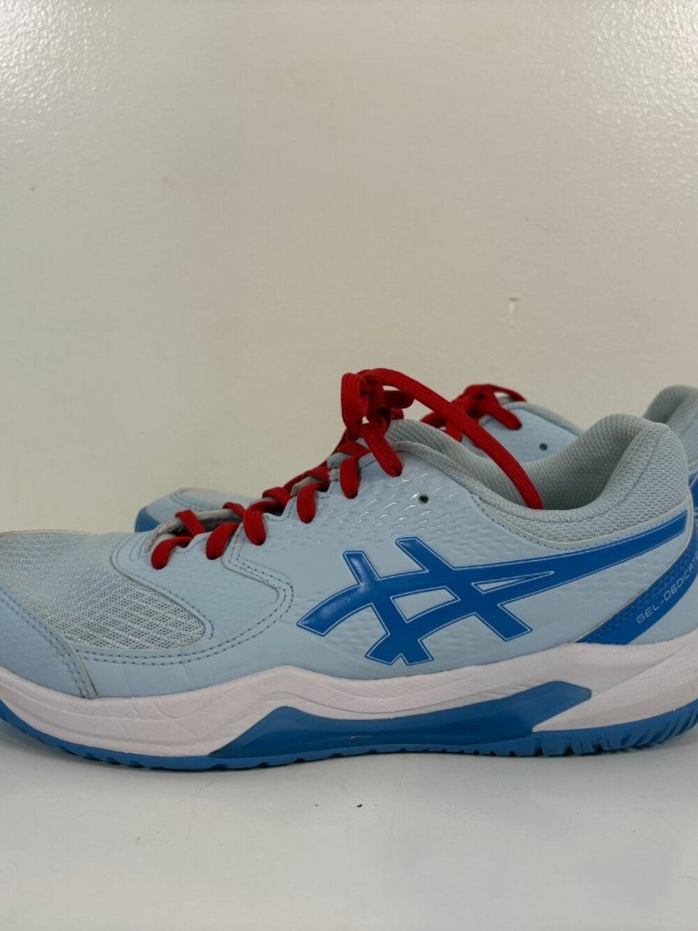 Asics Gel Dedicate 8 Shoes Womens Size 9 Blue Tennis